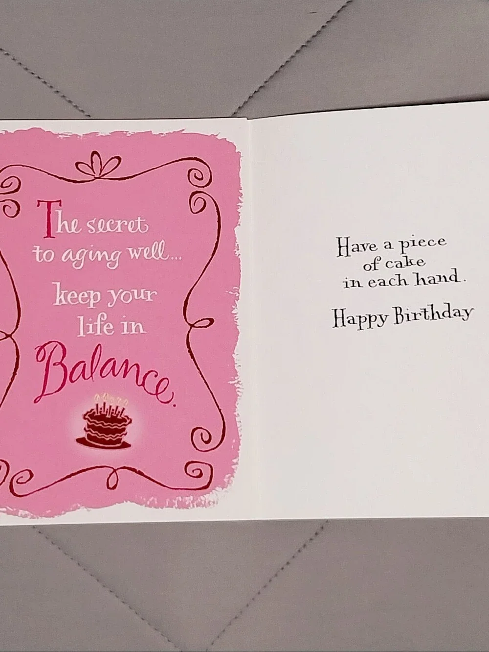 License-2-Laff Assorted Pastel Aging Birthday Cards -Set Of 7 With Envelopes
